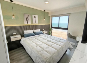 Elegante Departamento Con Vista al Mar Full Comodidad